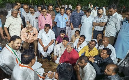 कांग्रेस अध्यक्ष की आब्जर्वर ने की  रायशुमारी