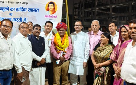 राजस्थान माली सैनी कर्मचारी संस्था के चुनाव संम्पन्न।