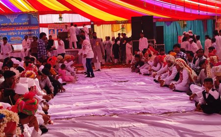 बारहवें सामूहिक विवाह सम्मेलन में 155 जोड़ों का हुआ निकाह