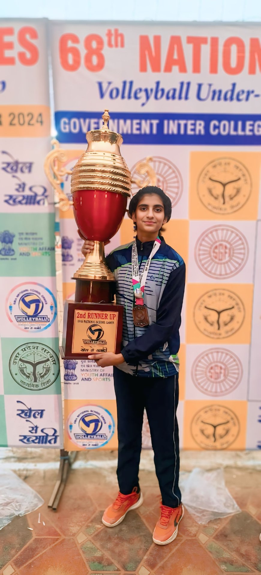 सुवाणा की अनिता जाट का 16 वर्षीय भारतीय वॉलीबॉल टीम  में चयन