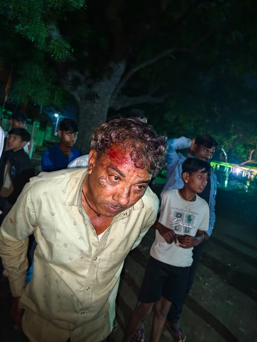 बंदर का आतंक, 8 से 10 लोगो को।किया  घायल, ग्रामीण परेशान