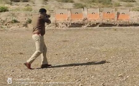 अपराधिक गैंग की  मुठभेड से निपटने के लिए किया फायरिंग अभ्यास।