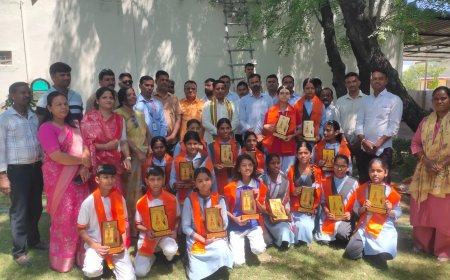 वीरमाता माणिक कवर स्कुल में विश्व पृथ्वी दिवस का आयोजन किया गया