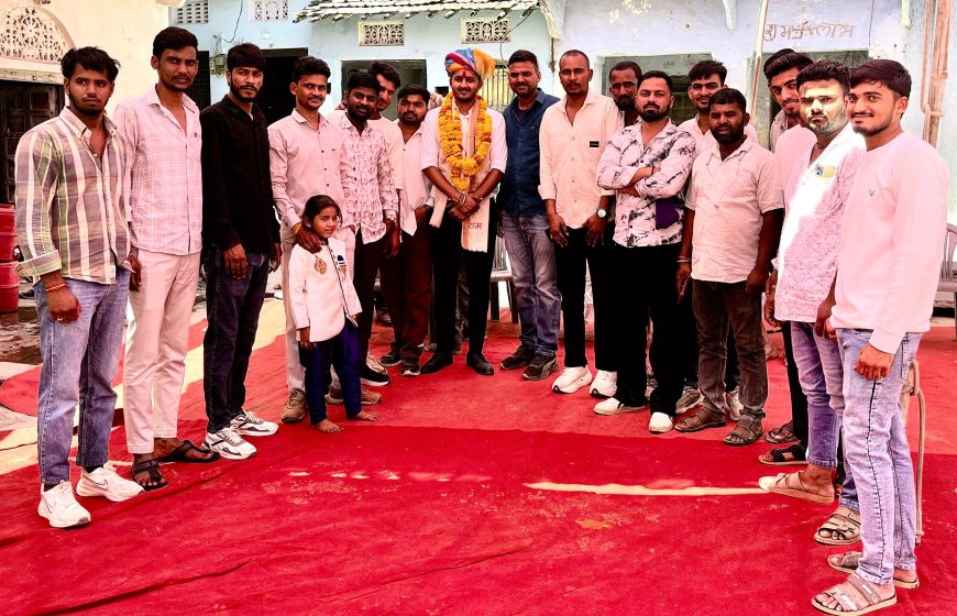 मुकेश साहू ने आरएएस परिणाम में 144 रैंक से रचा इतिहास