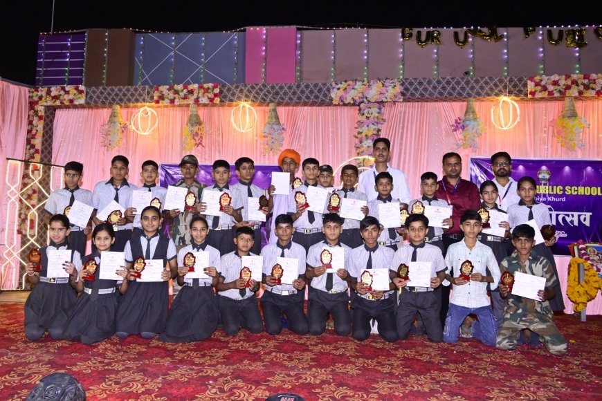 गुरुकुल पब्लिक स्कूल लाम्बिया खुर्द में वार्षिक उत्सव हर्षोल्लास से आयोजित