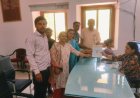 हरियाणा मॉडल लागू करने की मांग को लेकर व्यावसायिक शिक्षकों ने सौंपा ज्ञापन