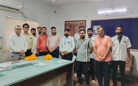 108 एंबुलेंस सेवा के बेस्ट पायलट बने प्रभु प्रजापत, उत्कृष्ट सेवाओं के लिए हुए सम्मानित