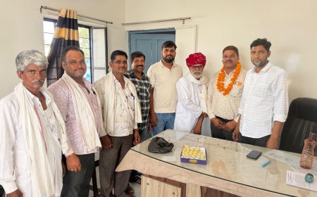 पदोन्नति के उपरान्त नेमी चंद माली ने संभाला कार्यभार