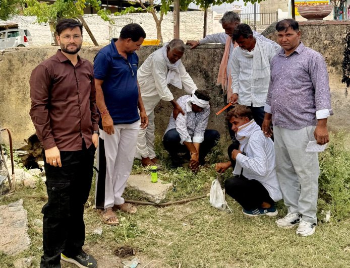 अवैध जल कनेक्शनों पर जलदाय विभाग की कार्रवाई, 17 कनेक्शन काटे