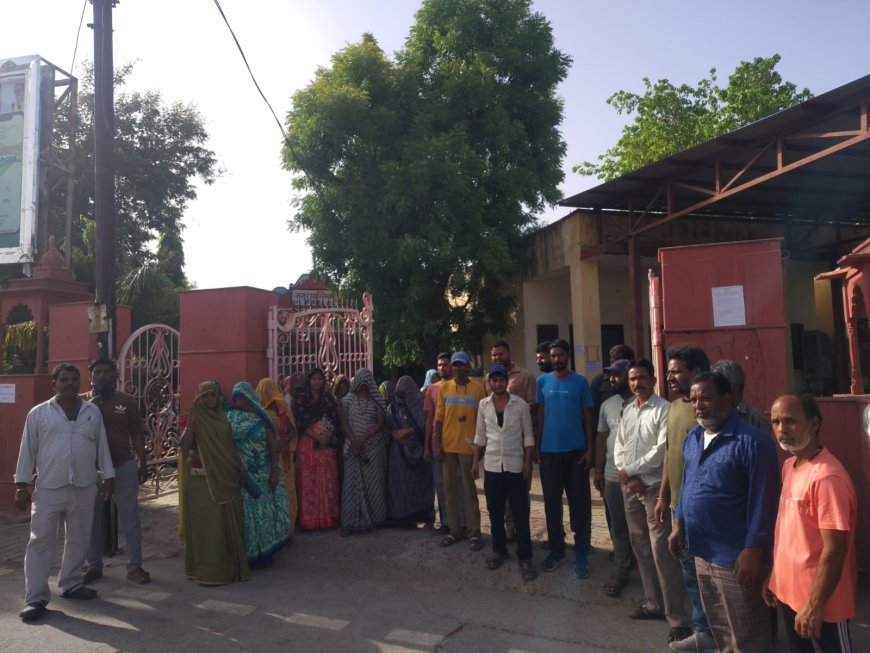 गंगापुर में सफाई कर्मी उतरे हड़ताल पर - सफाई व्यवस्था चरमराई