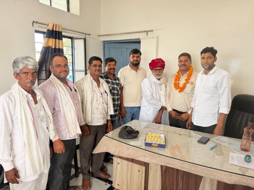 पदोन्नति के उपरान्त नेमी चंद माली ने संभाला कार्यभार