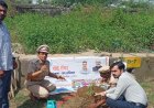 विश्व पर्यावरण दिवस पर लगाया पौधा, पर्यावरण संरक्षण का दिया संदेश