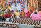 अनुकंपा स्काई डेक सोसाइटी में कृष्ण जन्मोत्सव धूमधाम से मनाया,