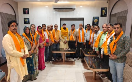 मुकुल पंचोली बने सहाड़ा तहसील अध्यक्ष ब्राह्मण महासभा ने सौपी जिम्मेदारी