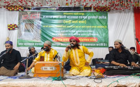 उमर बादशाह रहमतुल्लाह का 34वां सालाना उर्स संपन्न,