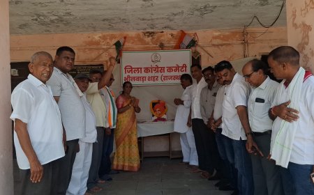 राजेश पायलट की पुण्यतिथि पर कांग्रेसजनों ने दी भावभीनी श्रद्धांजलि,