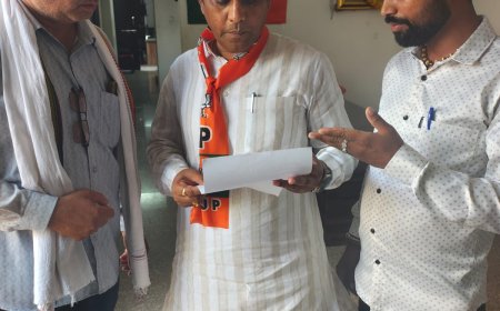 आयुर्वेदिक अस्पताल निर्माण पर उठे सवाल, ग्रामीणों ने विधायक को सौंपा ज्ञापन
