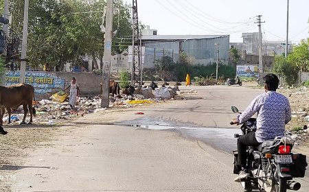 अवैध कचरा डिपो हटाने की मांग, राहगीरों को हो रही परेशानी