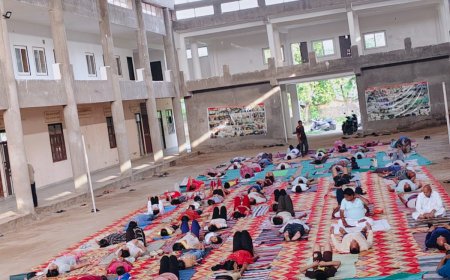 *योग दिवस पर जांगिड समाज छात्रावास भवन में होगा सामूहिक योगाभ्यास*