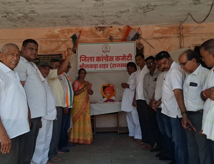 राजेश पायलट की पुण्यतिथि पर कांग्रेसजनों ने दी भावभीनी श्रद्धांजलि,