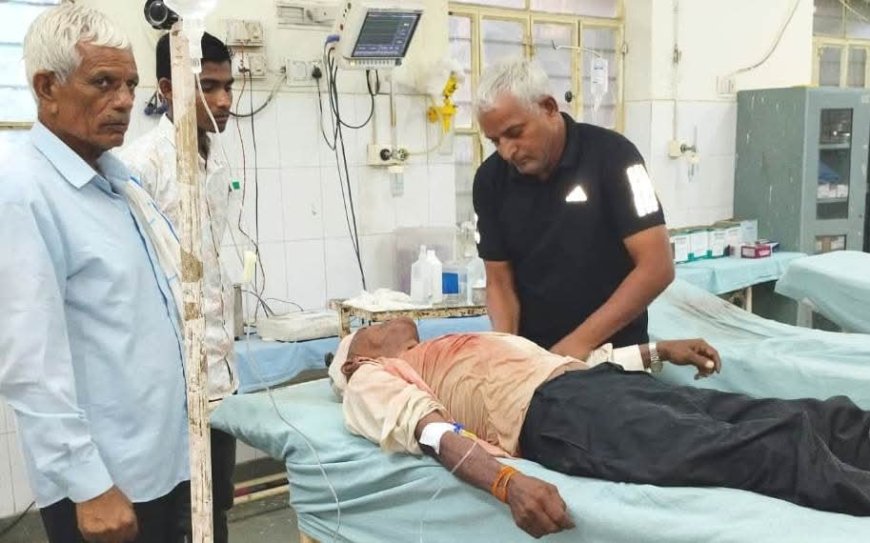 यज्ञ के दौरान आया तूफान, टैण्ट गिरने से दो घायल, एक जयपुर रैफर