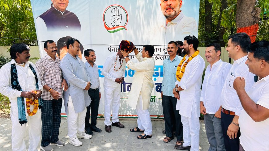शाहपुरा कांग्रेस को मिली नई ऊर्जा,