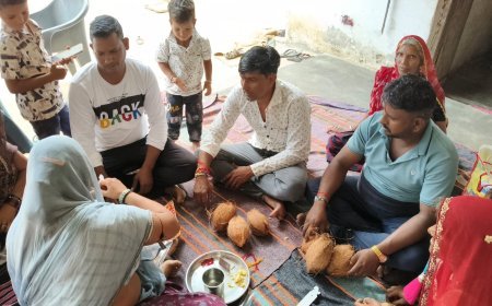 चिड़खेड़ा में हर्षोल्लास से मनाया रक्षाबंधन, भाई-बहन के अटूट प्रेम से महका गांव